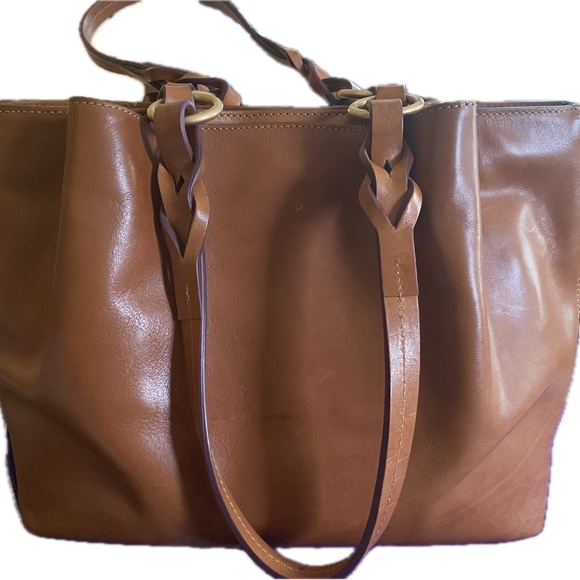 Large Zip Barlow all genuine leather Dooney Bourke Bag - Picture 7 of 10
